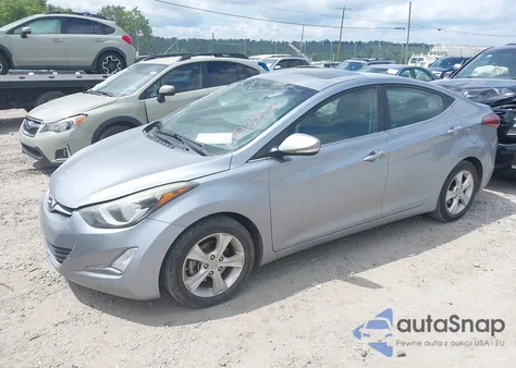 2016 Hyundai Elantra Value Edition from USA, damaged, VIN 5NPDH4AE6GH672136